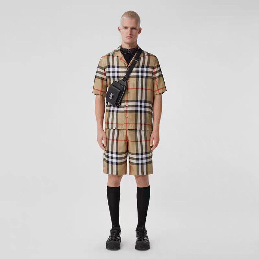 Burberry BR Big Plaid Short - Image 13