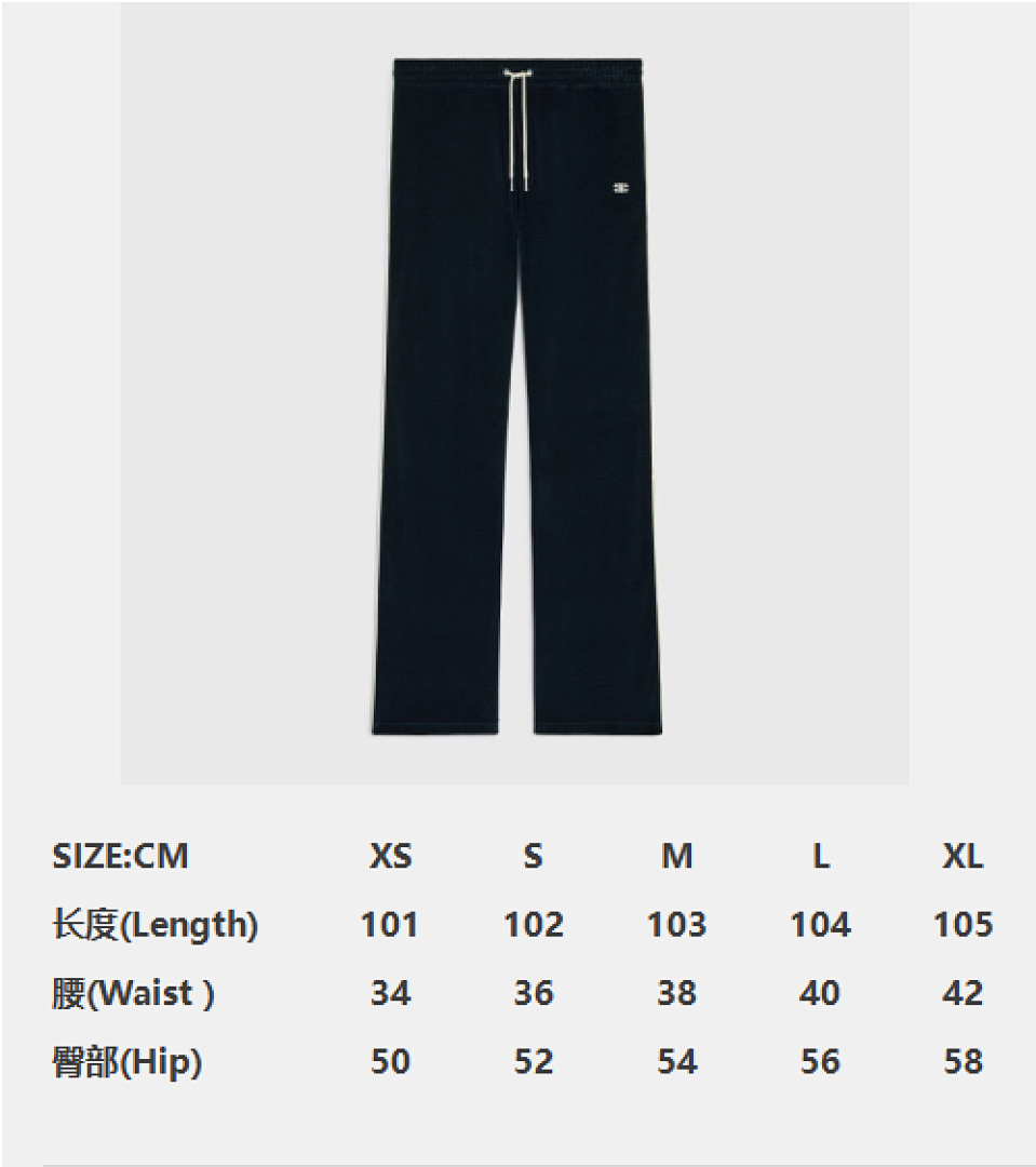 Celine Small Label Velvet Long - Image 5