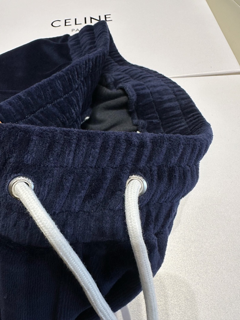 Celine Small Label Velvet Long - Image 10