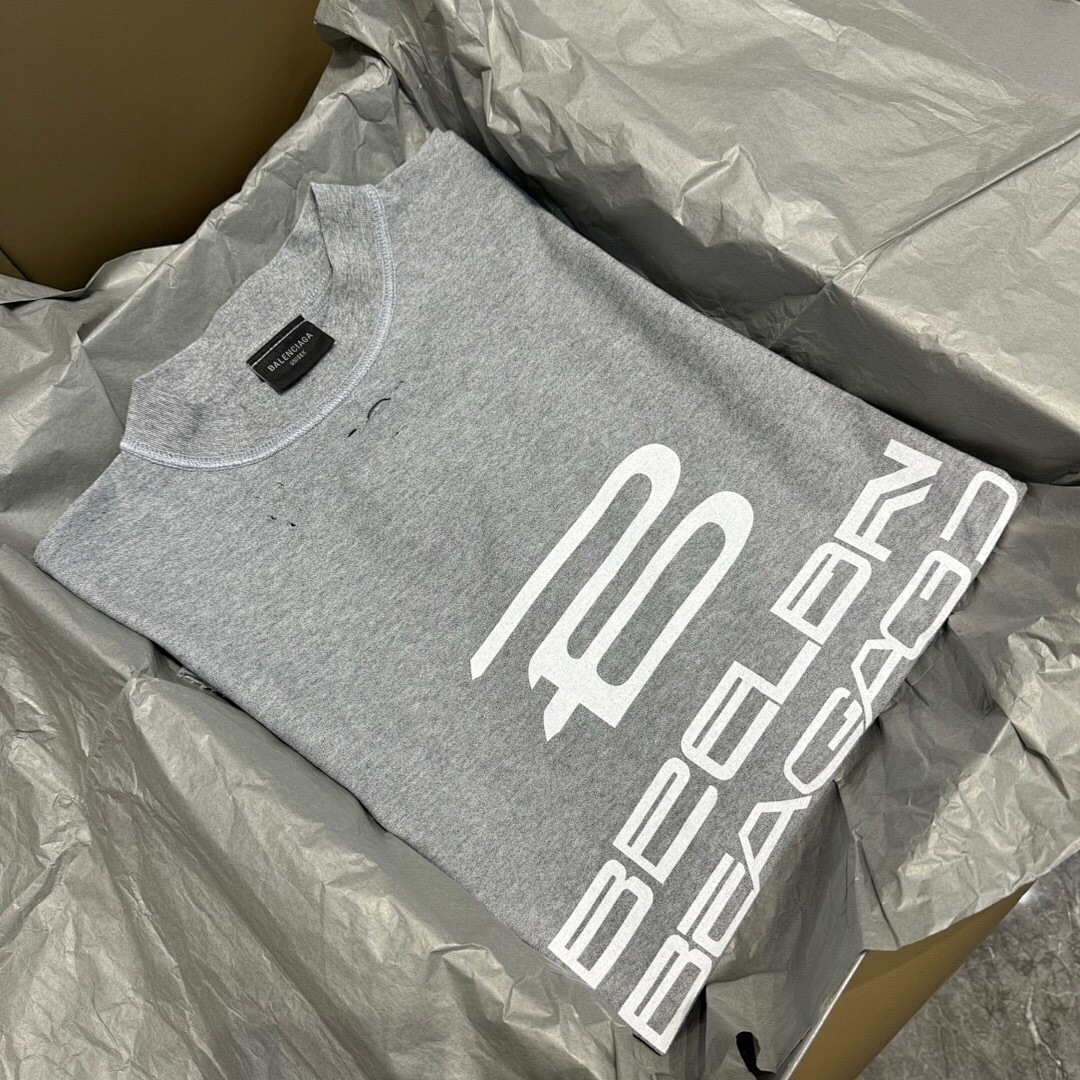 Balenciaga AI Short Sleeve (Grey) - Image 13
