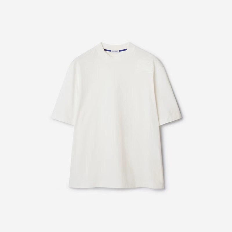 Burberry Floral Embroidered Short Sleeve (White)