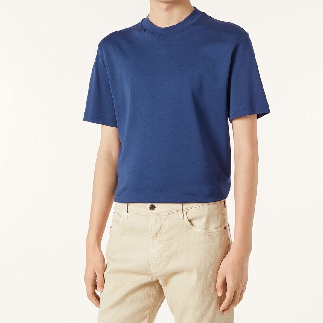 Unbranded Solid Cotton Short Sleeve - Image 5