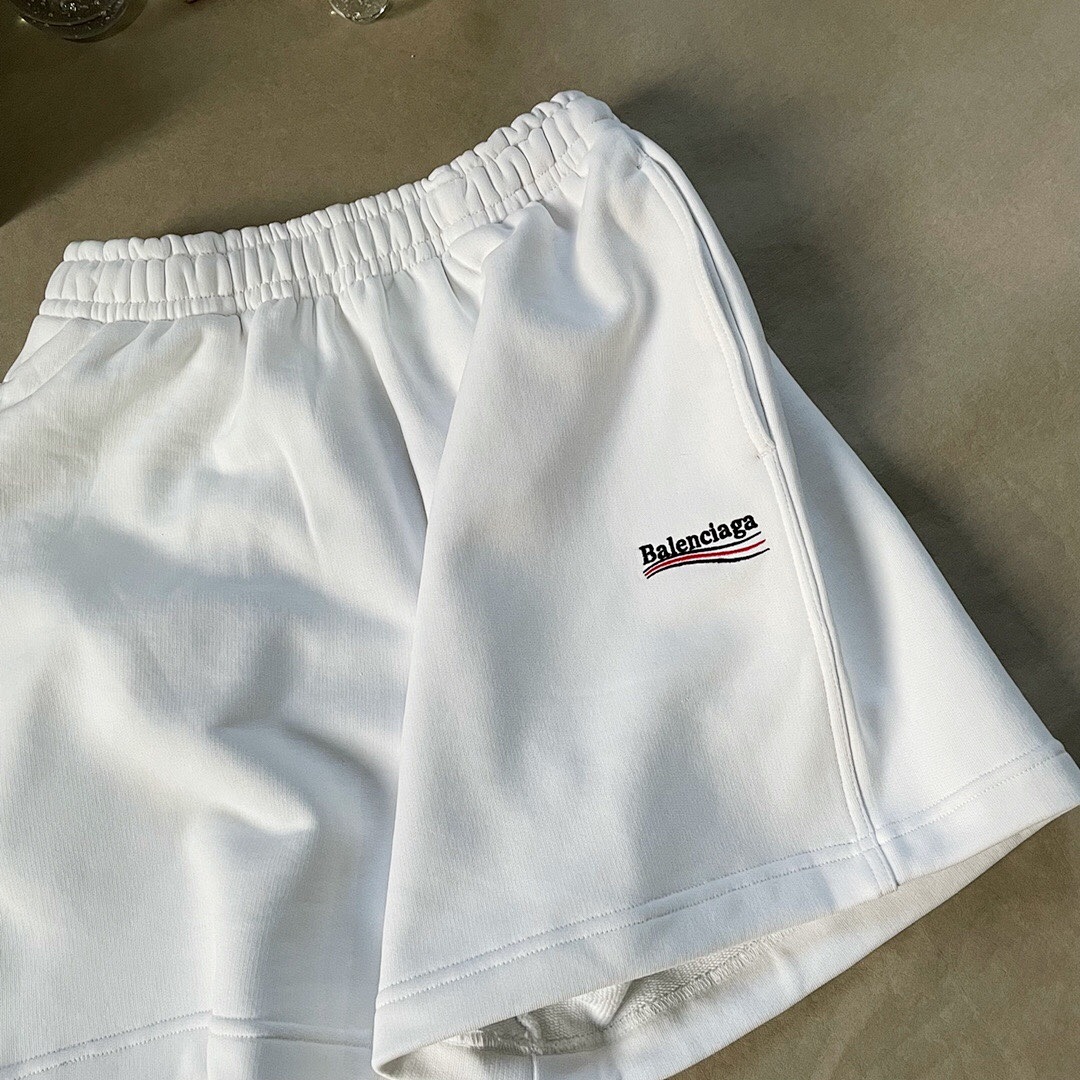 Balenciaga Short (White) - Image 4