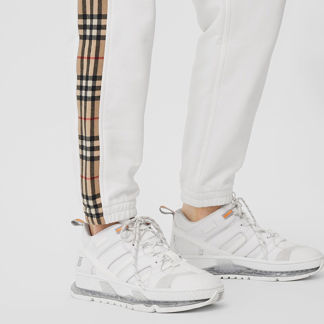 Burberry BR Plaid Long (White) - Image 15