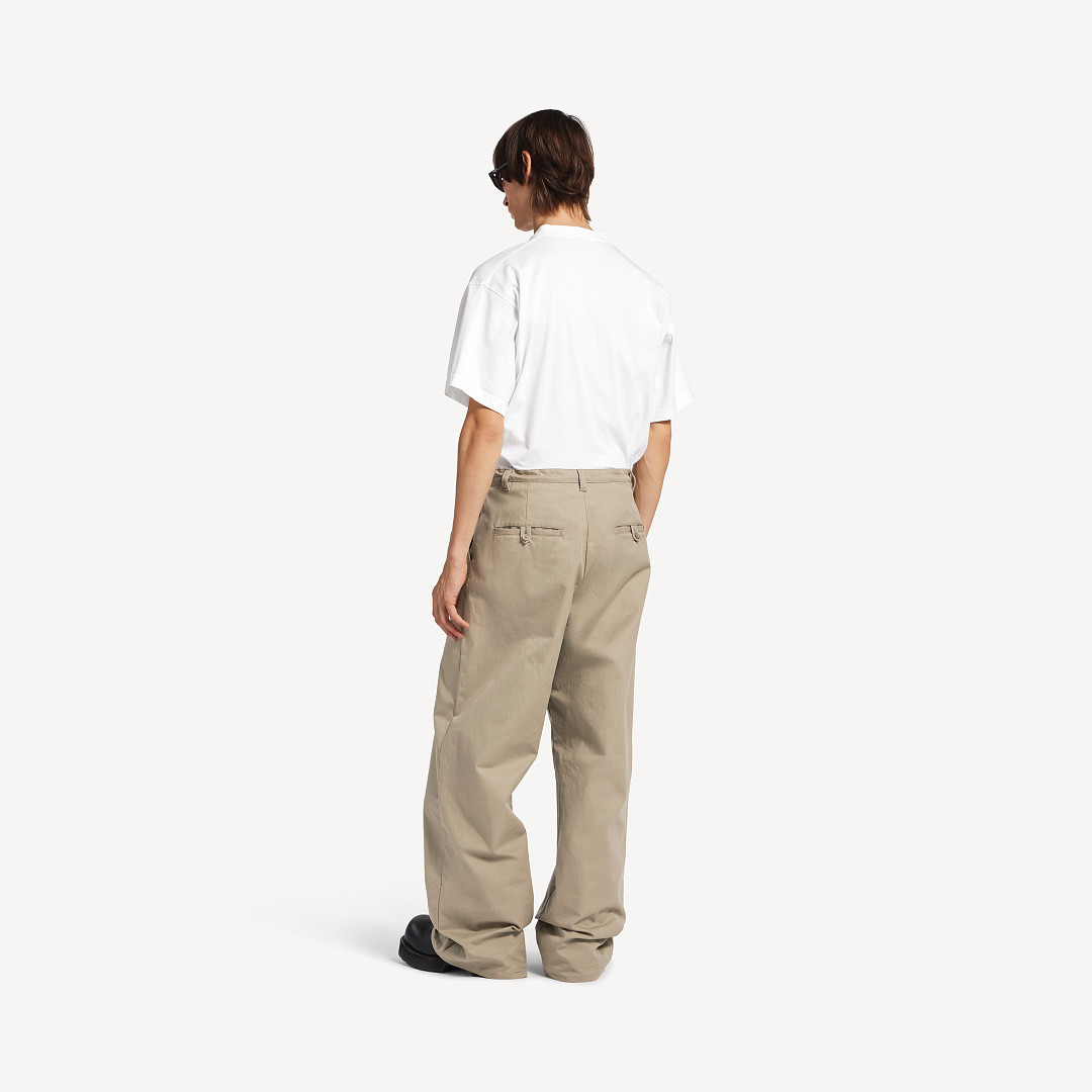 Balenciaga 3B Embroidered Print T (White) - Image 13