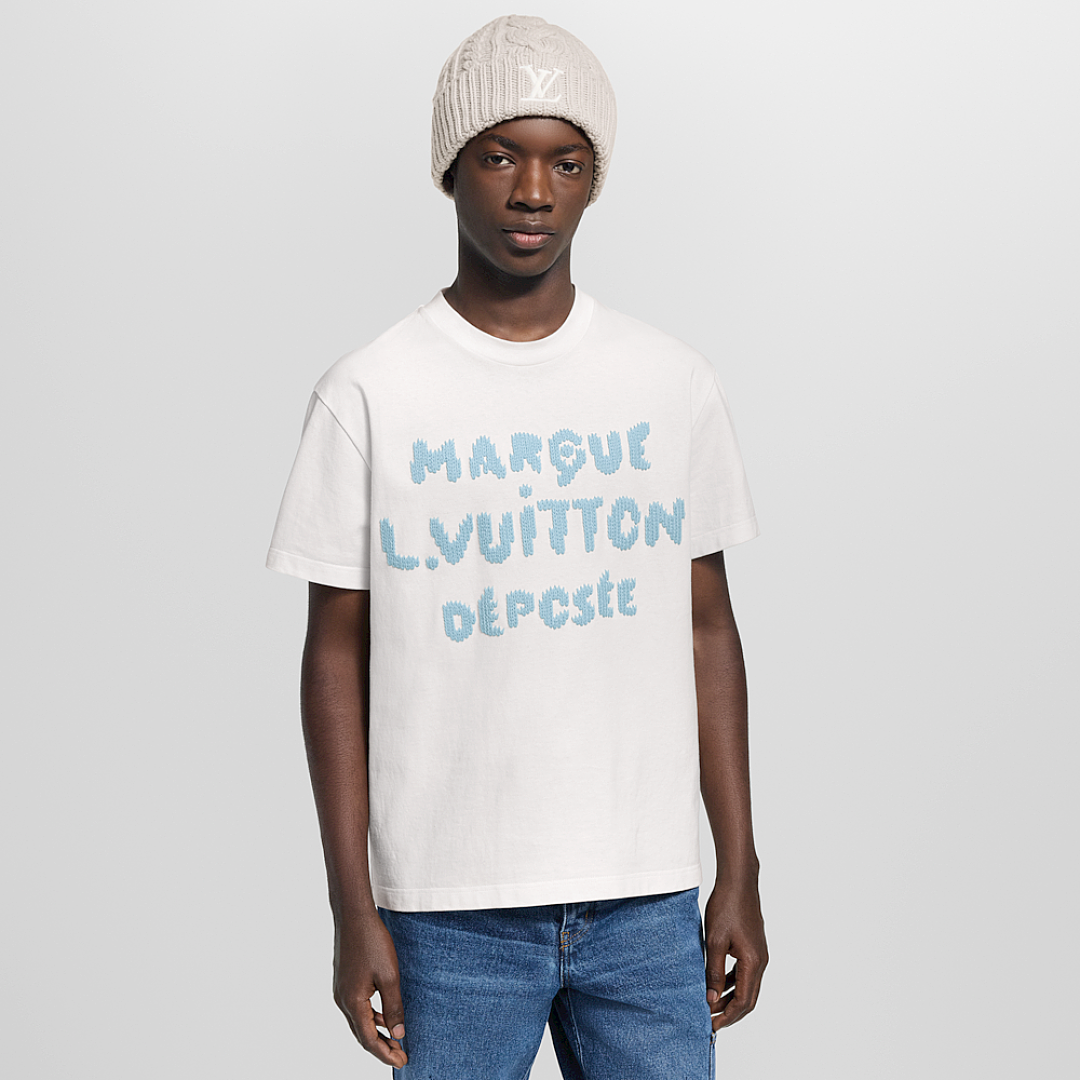 Unbranded Fleece Embroidered T (White) - Image 13