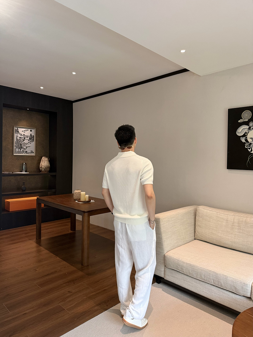 Unbranded Linen Long (White) - Image 19