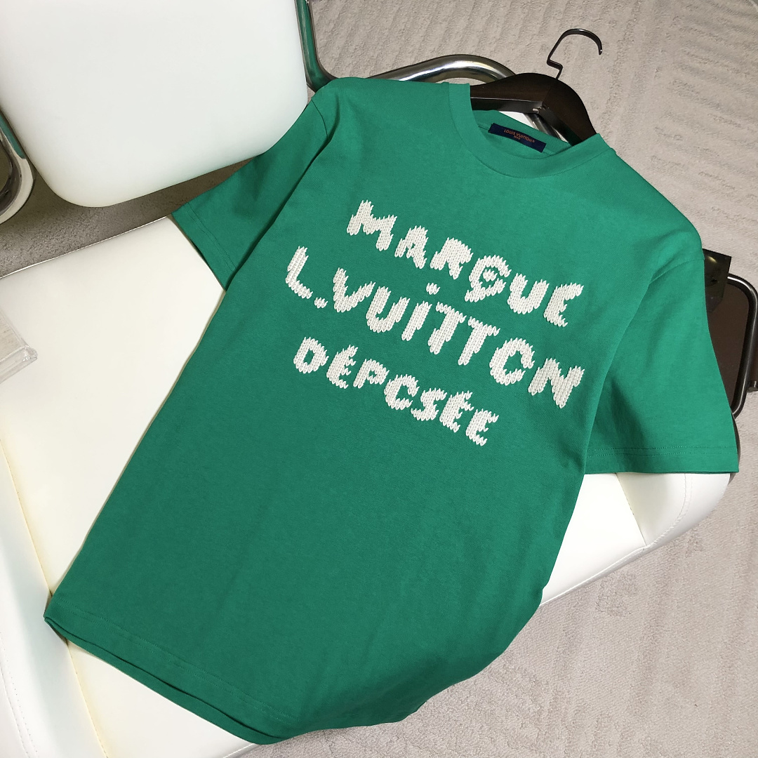 Unbranded Fleece Embroidered T (Green) - Image 3
