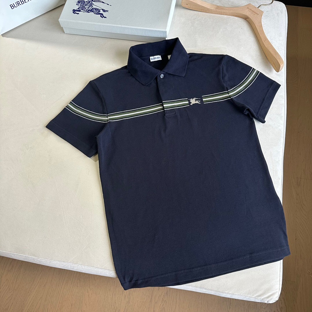 Ralph Lauren Striped POLO (Black) - Image 4