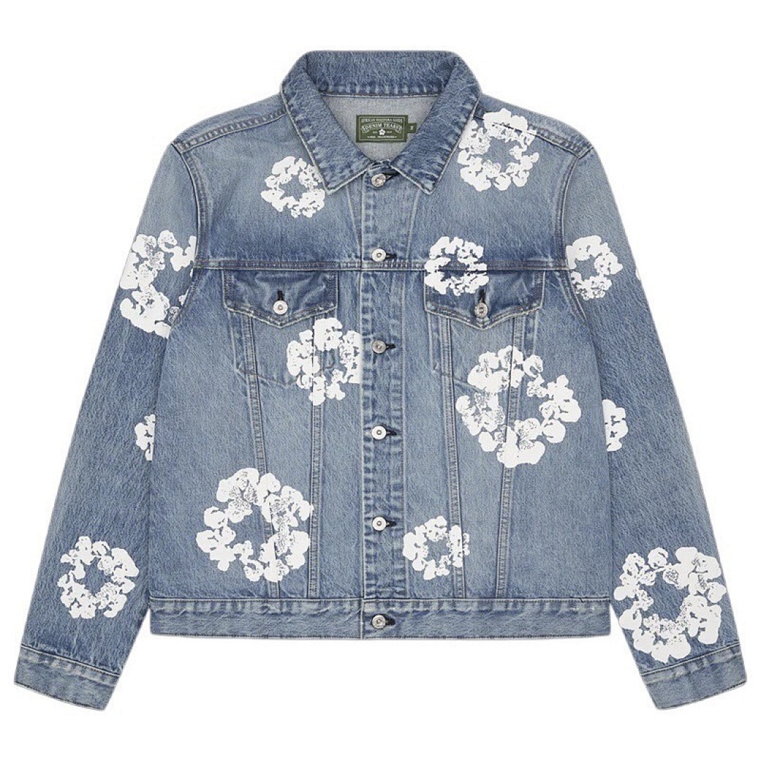 Unbranded Denim Cotton Floral (Blue)