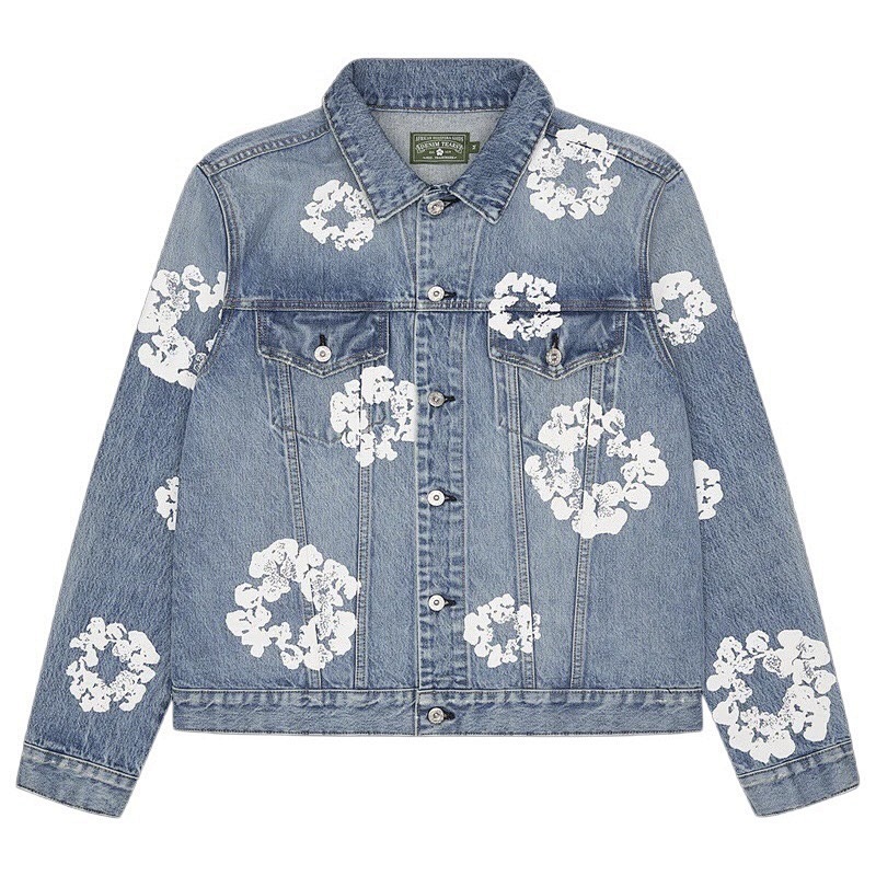 Unbranded Denim Cotton Floral (Blue)
