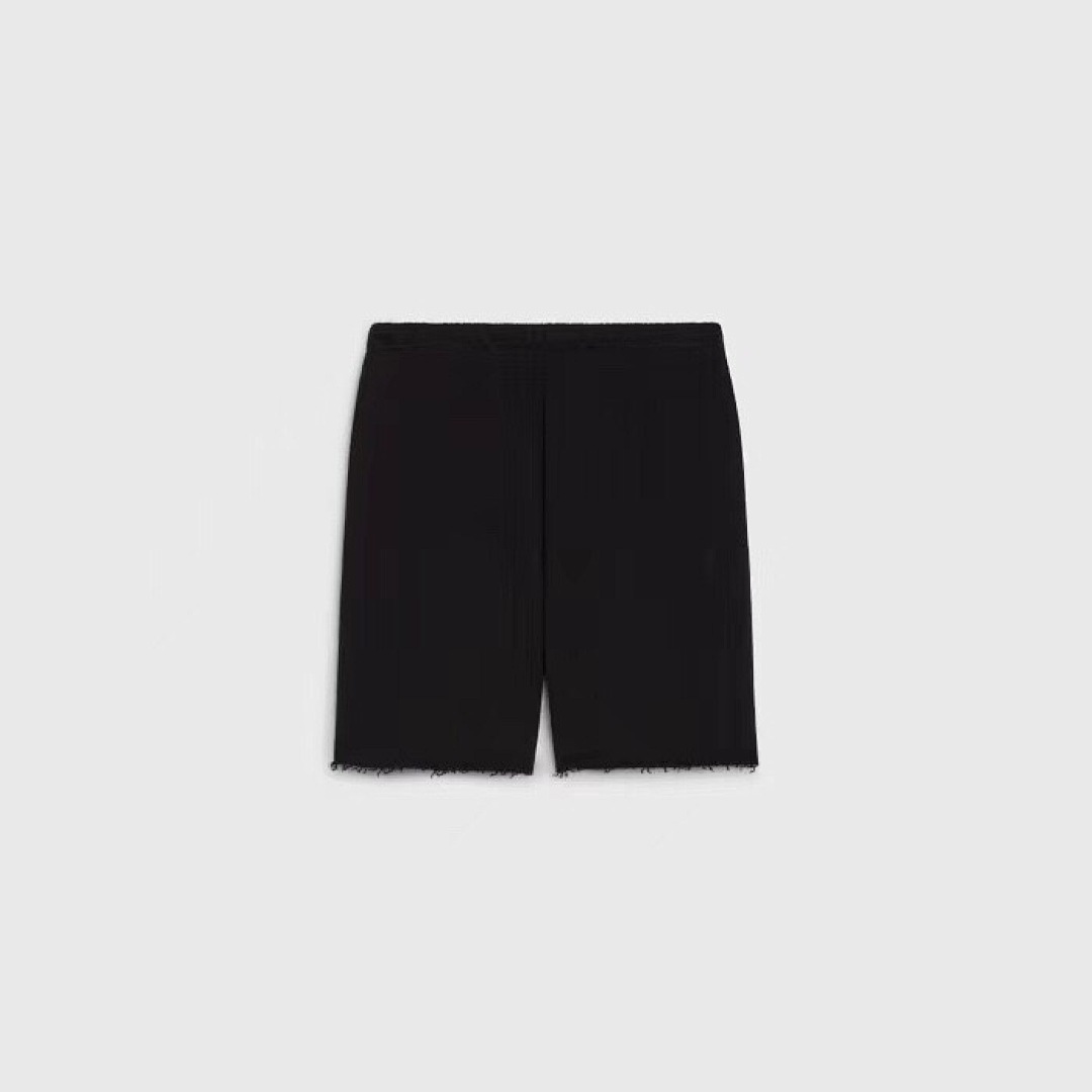 Celine C Embroidered Short (Black) - Image 2