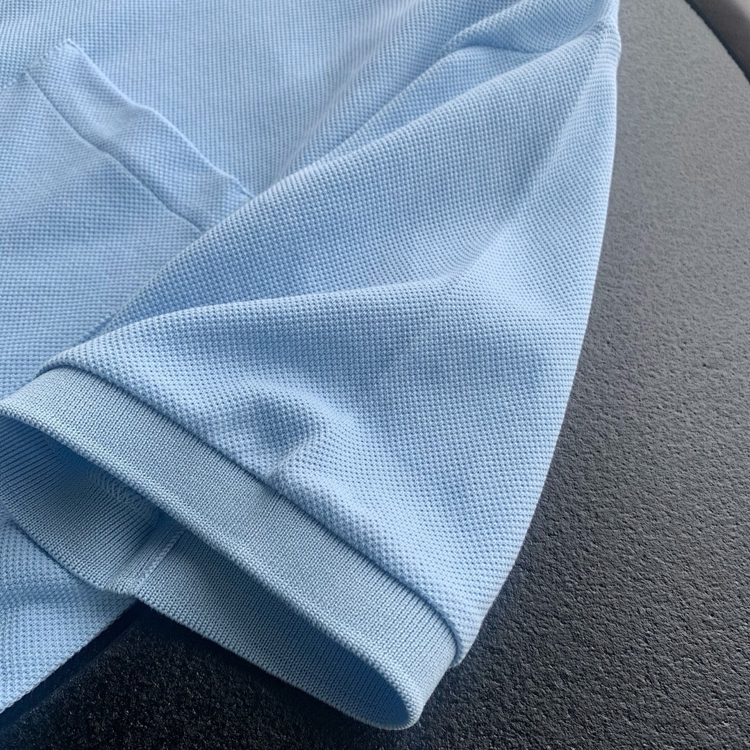 Ralph Lauren Light Blue Linen Floral POLO - Image 9