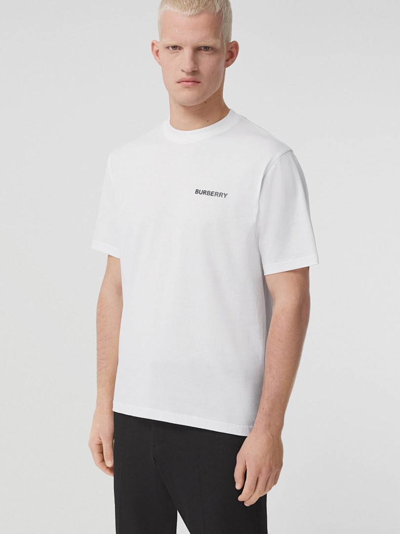 Burberry BU Small Label Short Sleeve (White) - Image 9