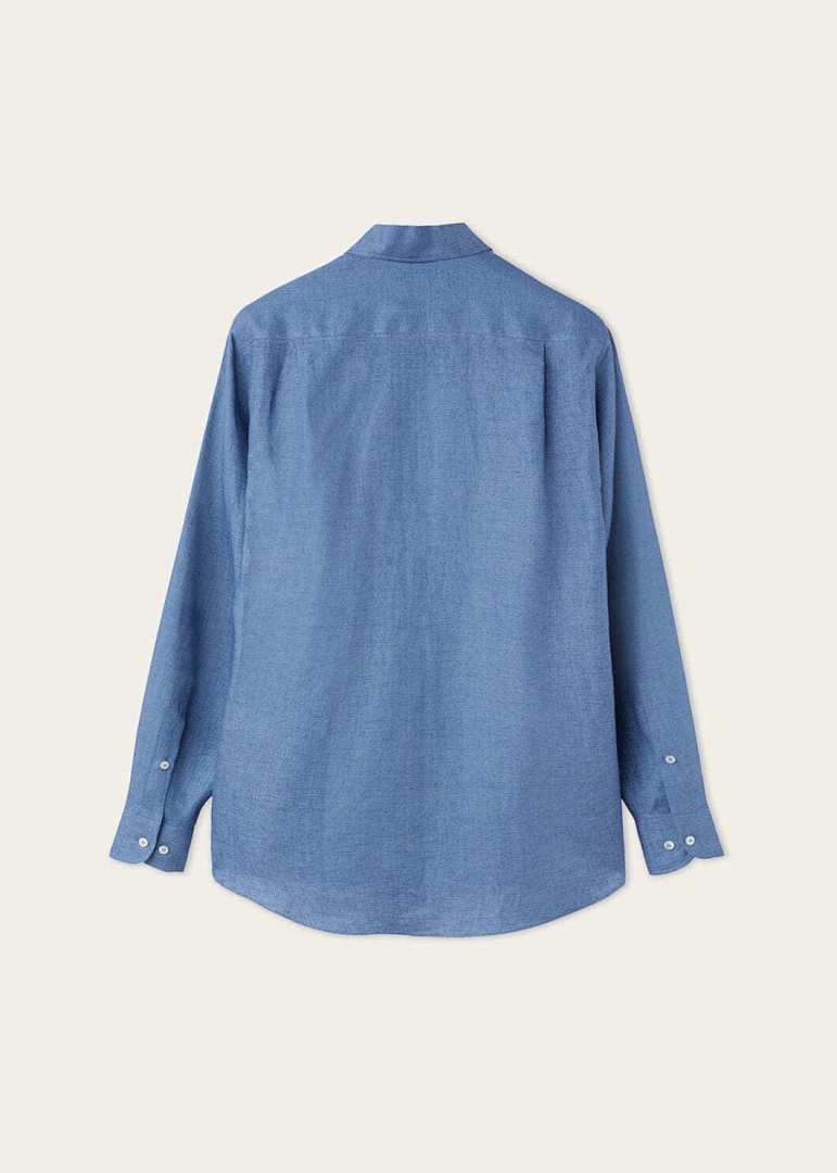 Unbranded Linen (Blue) - Image 2