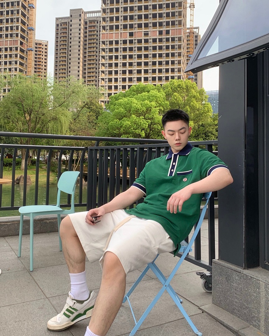 Ralph Lauren Green Blue White POLO - Image 17