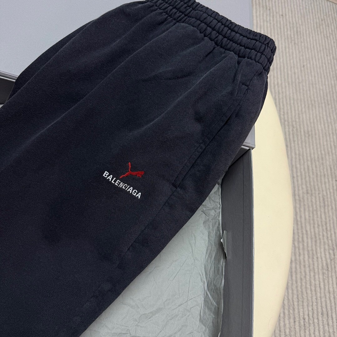 Balenciaga Collab Short (Washed Black) - Image 7