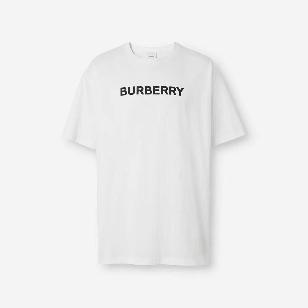 Burberry BR Print Short Sleeve (White) - Image 2
