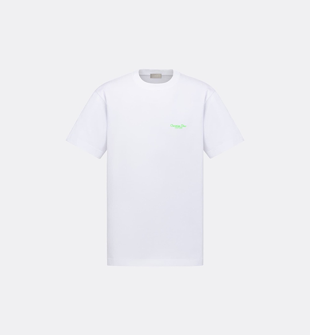 Unbranded DR Green Small Embroidered Short Sleeve