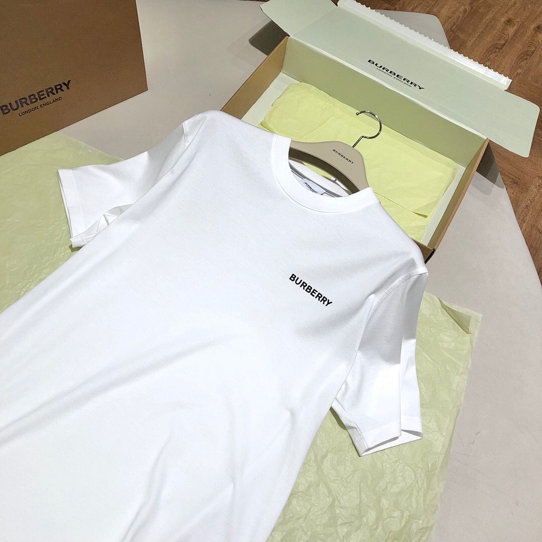 Burberry BU Small Label Short Sleeve (White) - Image 3