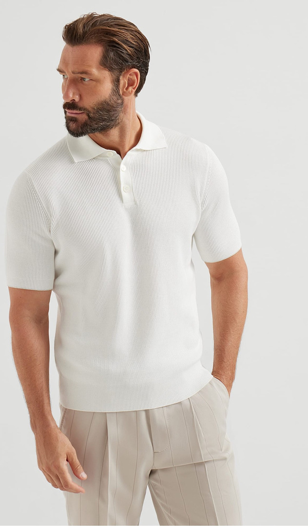 Ralph Lauren White Solid POLO - Image 13