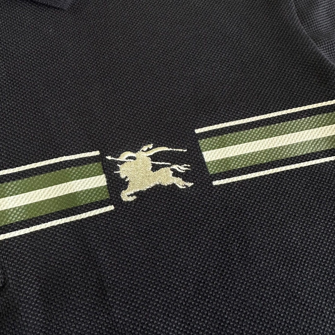 Ralph Lauren Striped POLO (Black) - Image 7