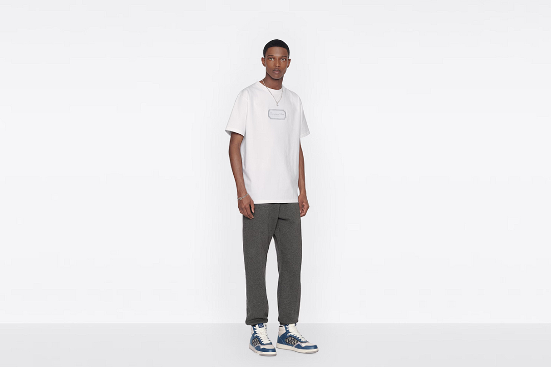 Unbranded CD Embroidered Short Sleeve (White) - Image 11
