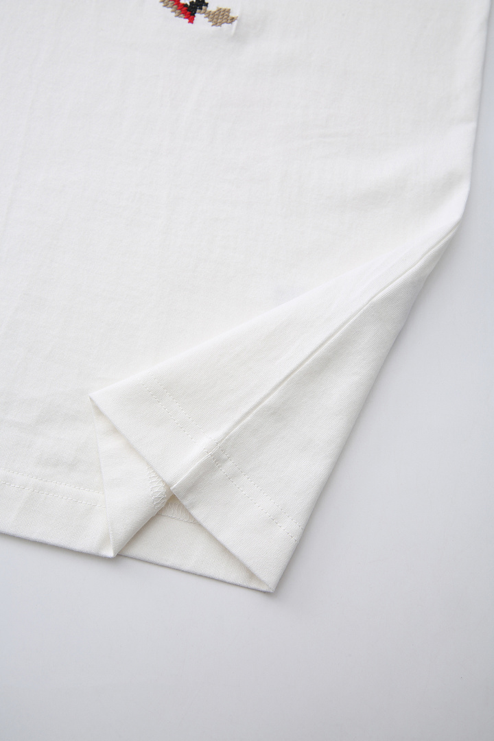 Burberry BR Plaid Short Sleeve (White) - Image 19