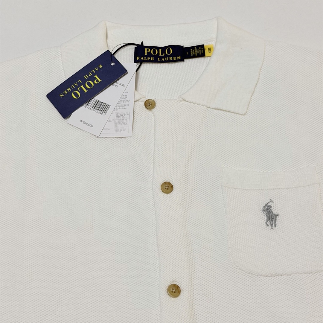 Ralph Lauren Grey Embroidered Small POLO - Image 8