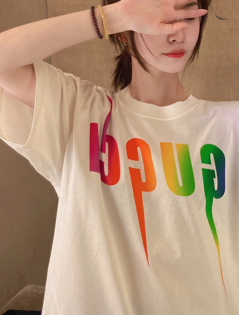 Gucci Color Electric Short Sleeve (White) - Image 20