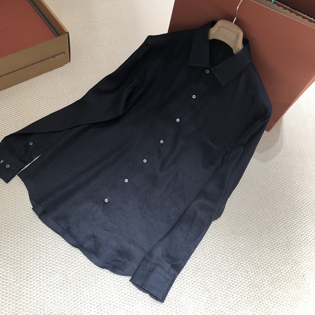 Unbranded Navy Linen - Image 3