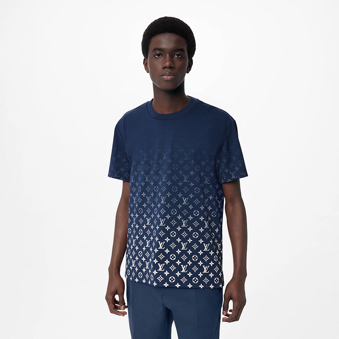 Louis Vuitton Lv logoT (Blue) - Image 8
