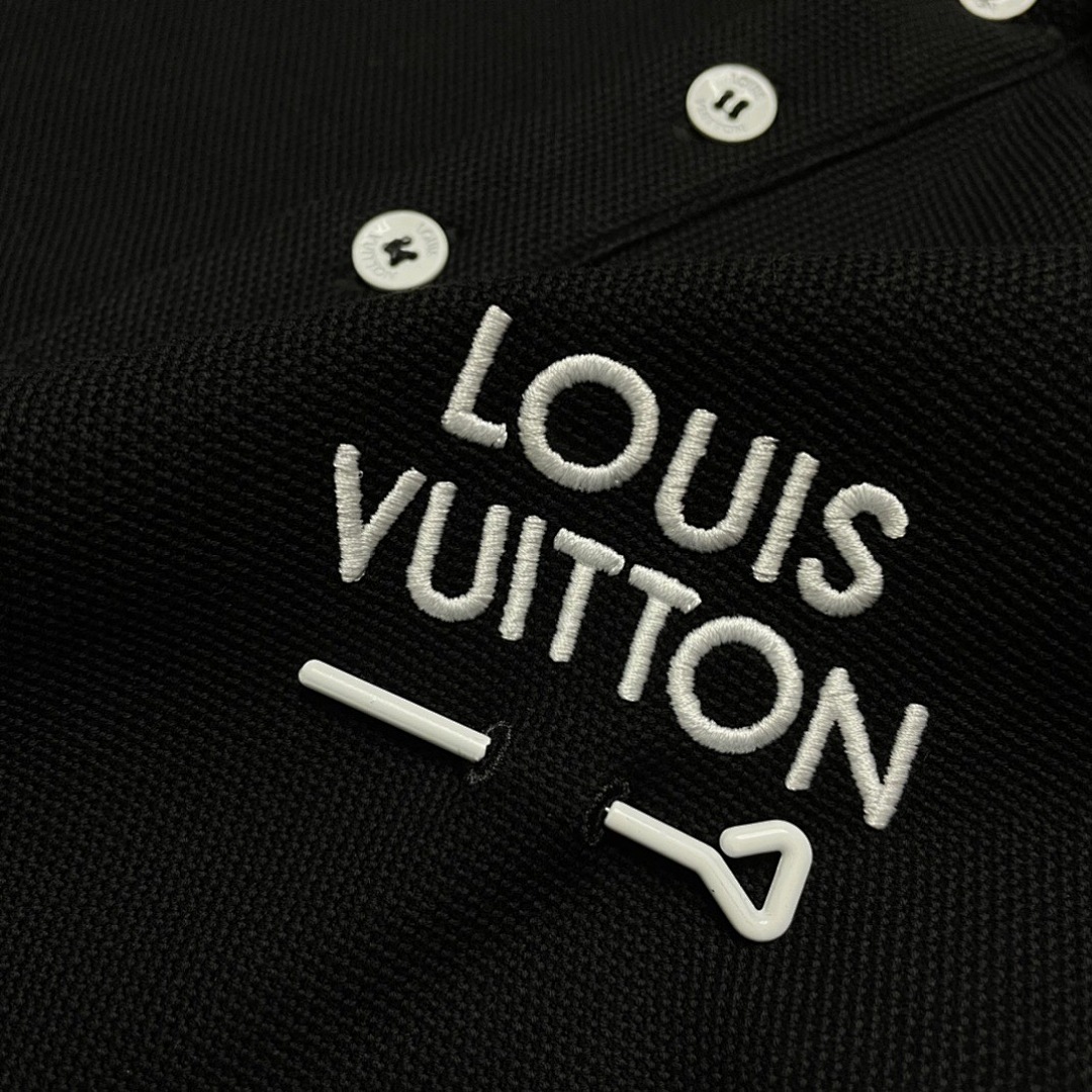 Ralph Lauren Embroidered Polo (Black) - Image 6