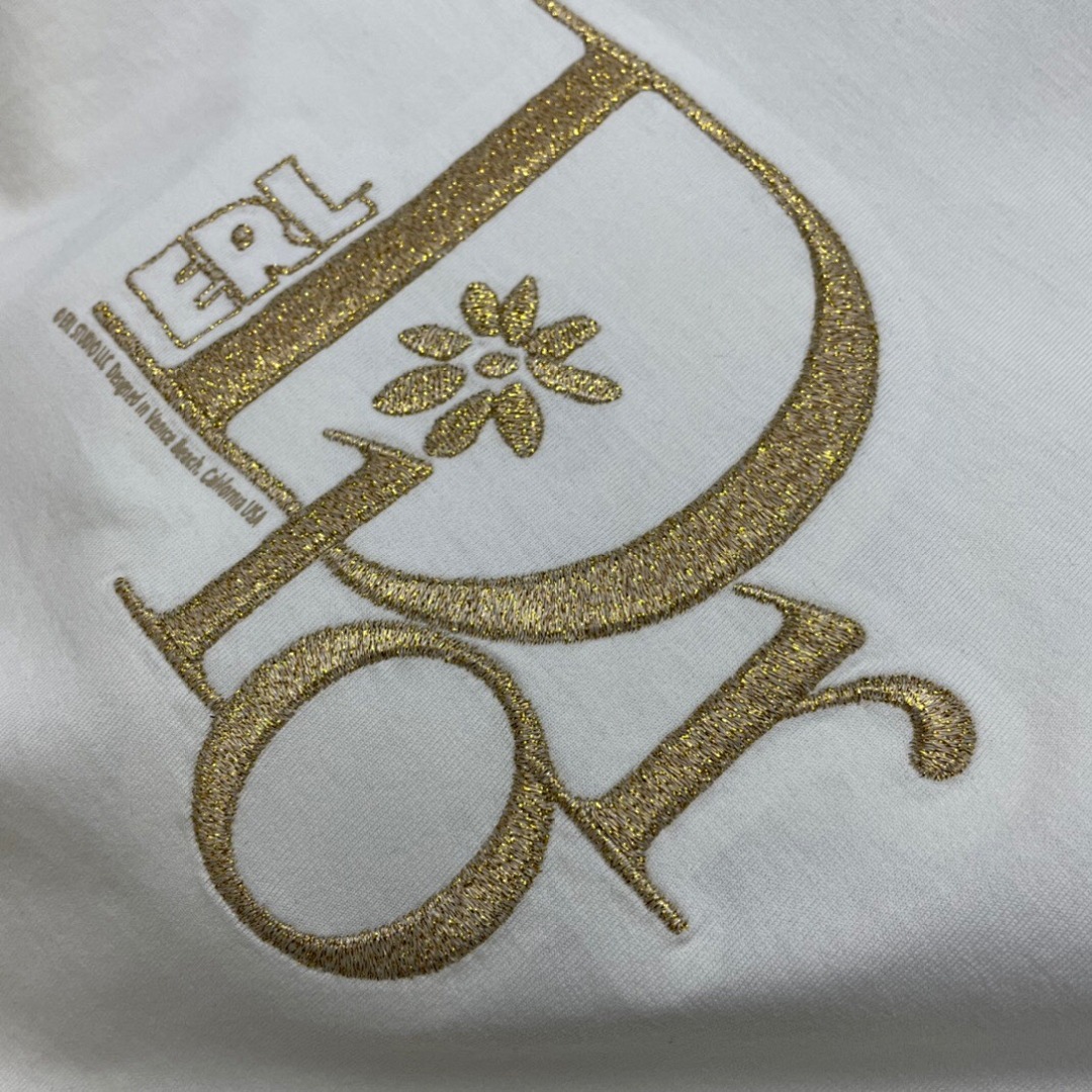 Unbranded DR Floral Embroidered Short Sleeve (White) - Image 11