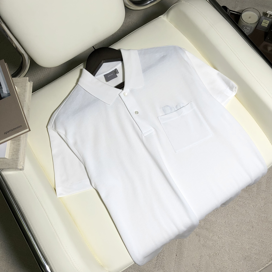 Ralph Lauren DR Embroidered POLO (White) - Image 4