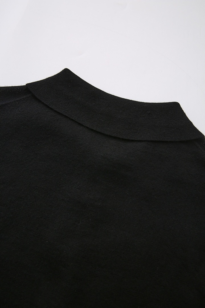 Ralph Lauren CD Embroidered Velvet Long Sleeve Polo - Image 8