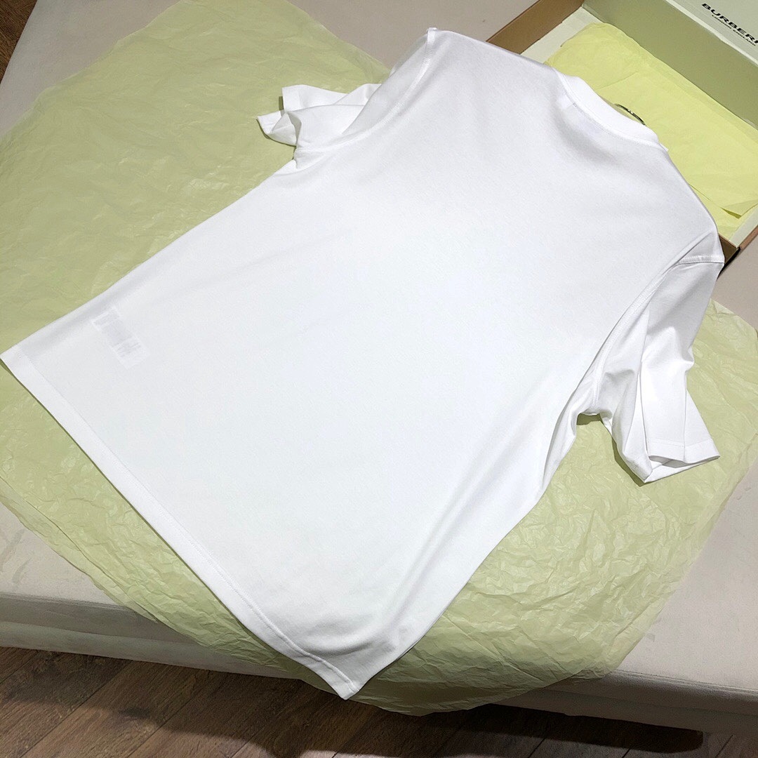Burberry BU Small Label Short Sleeve (White) - Image 4