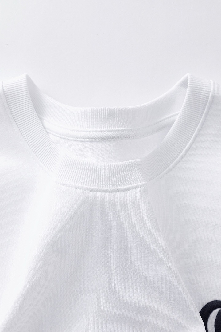Gucci Double G Embroidered T (White) - Image 5