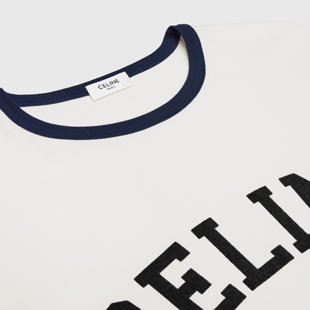 Celine C Velvet T (White) - Image 3