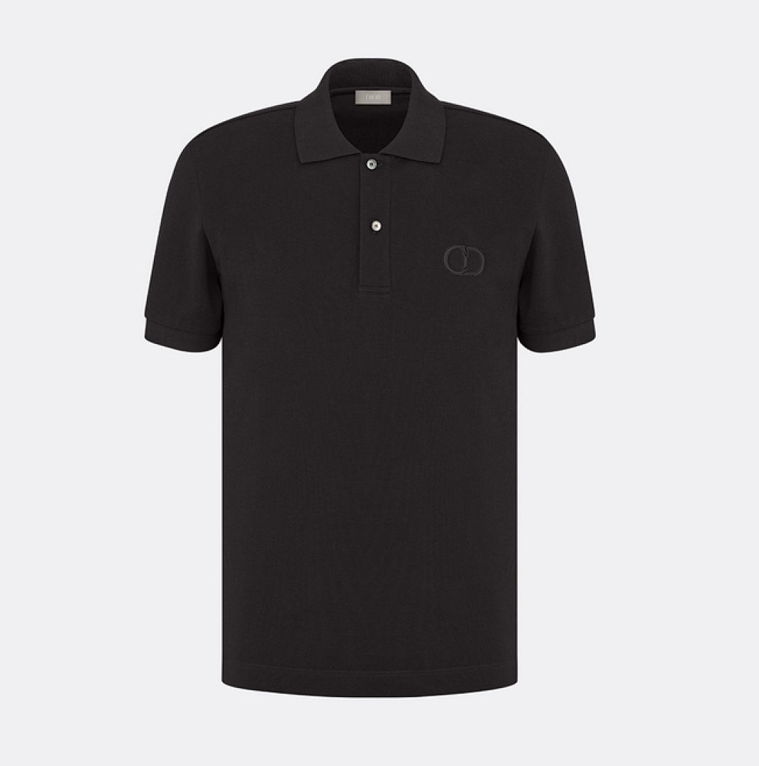Ralph Lauren CD Embroidered POLO (Black) - Image 5