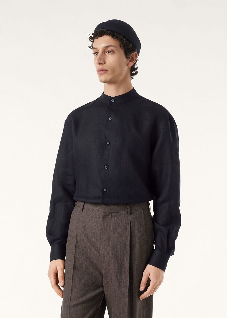 Unbranded Dark Blue Collar Linen - Image 21