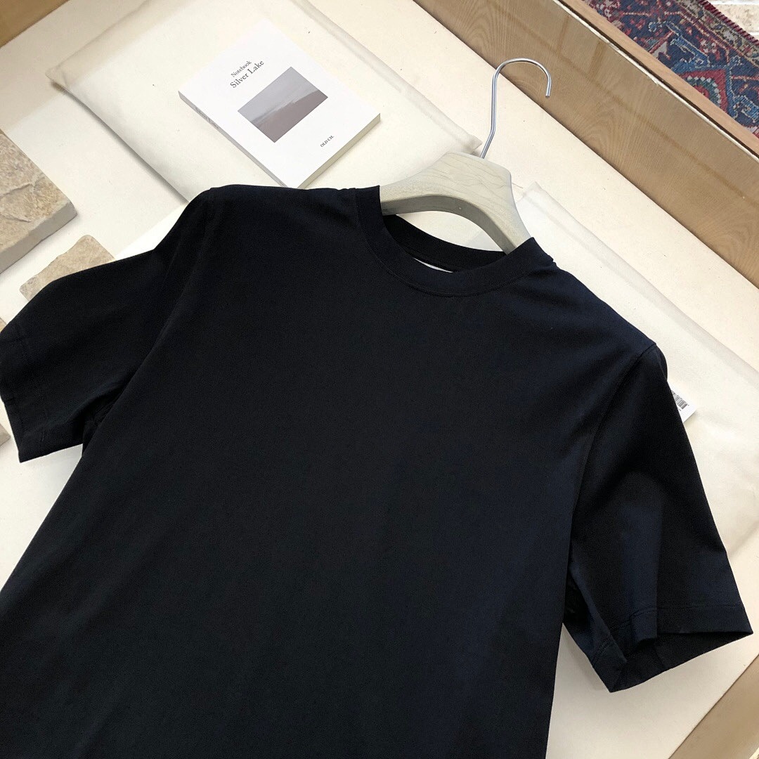 Unbranded Long Velvet Cotton T (Black) - Image 8