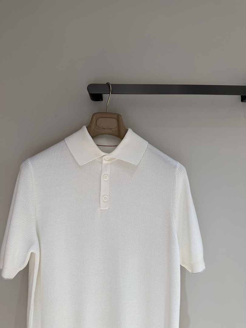 Ralph Lauren White Solid POLO - Image 5