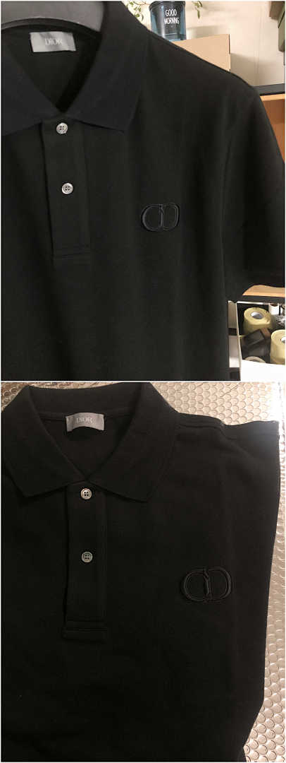 Ralph Lauren CD Embroidered POLO (Black) - Image 2