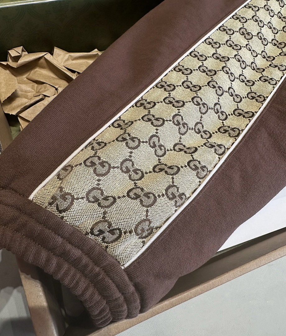 Gucci G Cotton Long (Brown) - Image 6