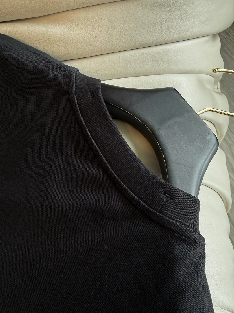 Burberry Silk Print Short Sleeve (Black) - Image 7