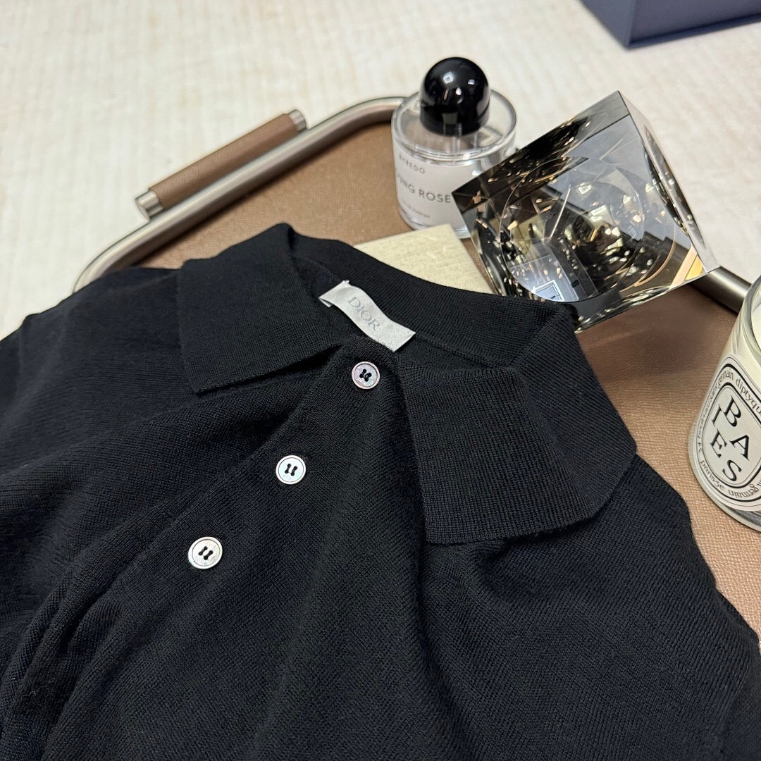 Ralph Lauren CD Embroidered Velvet Long Sleeve Polo - Image 14