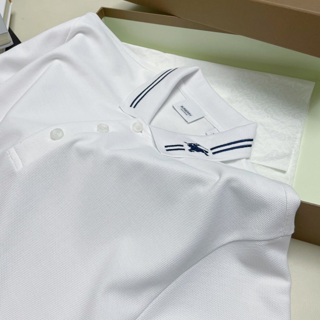 Burberry Collar Striped Embroidered - Image 9