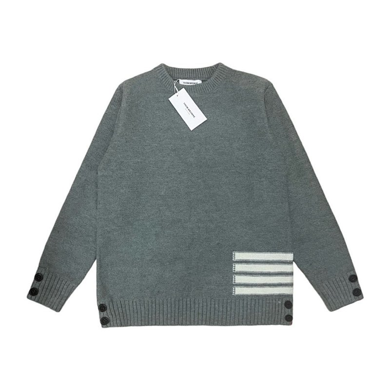 Christian Louboutin Thom Browne Jersey Stitch Crewneck Pullover, photo 1