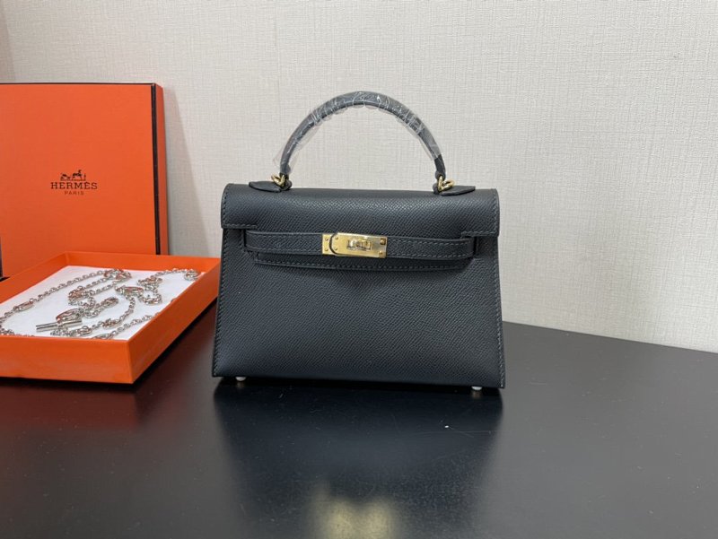 Mini Kelly Gen Honey Stitching Leather, photo 1